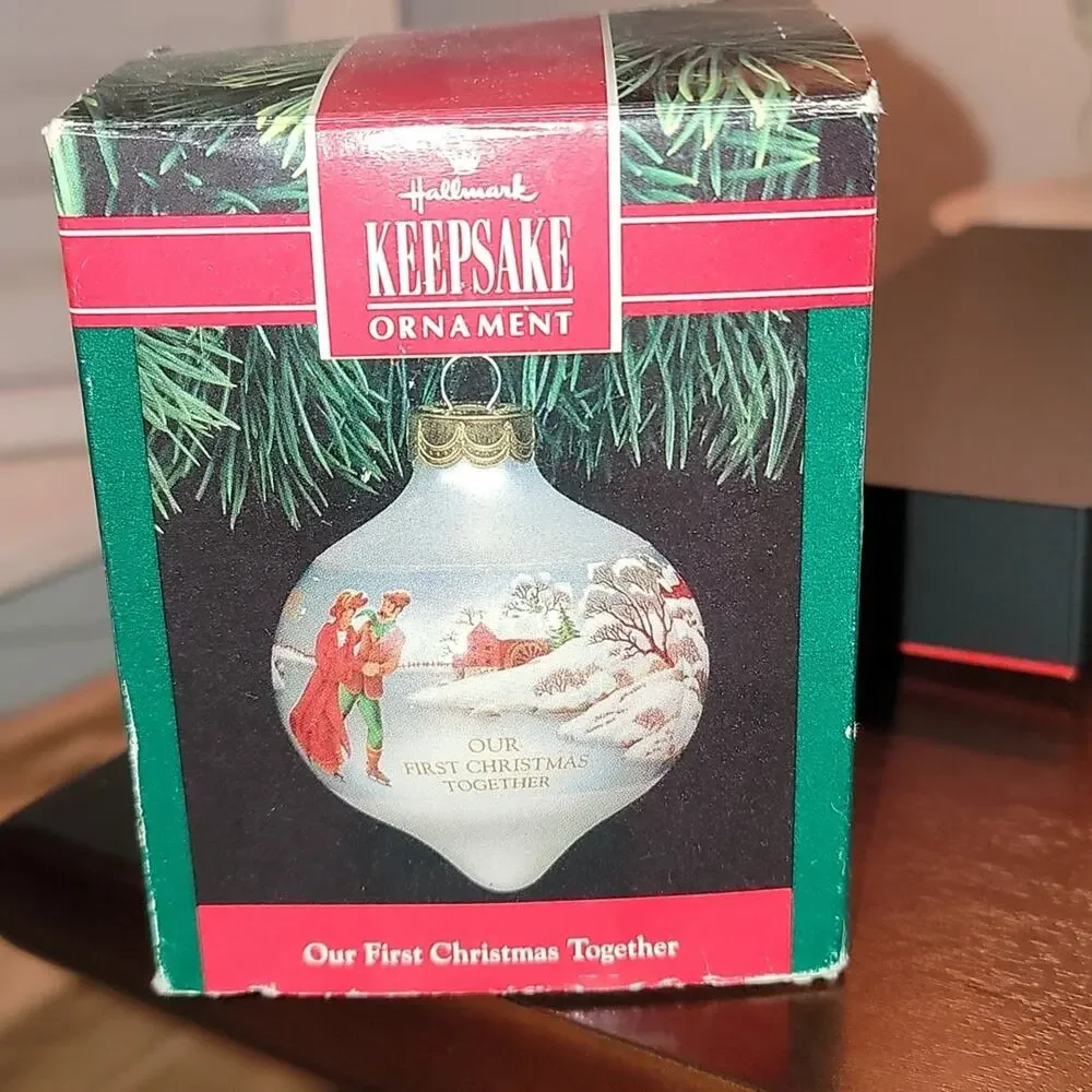 Vintage Hallmark First Christmas 1991 Ornament